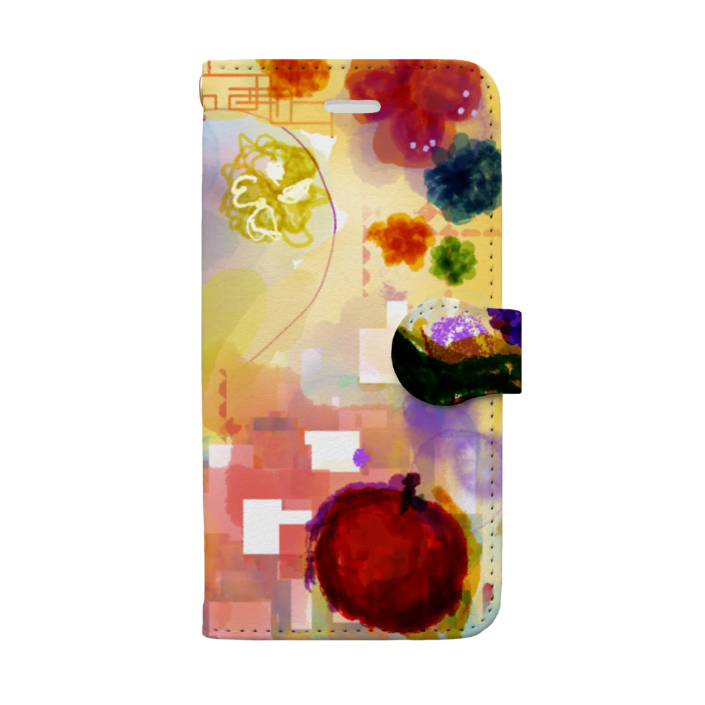 St.SKのClear Heart Book-Style Smartphone Case