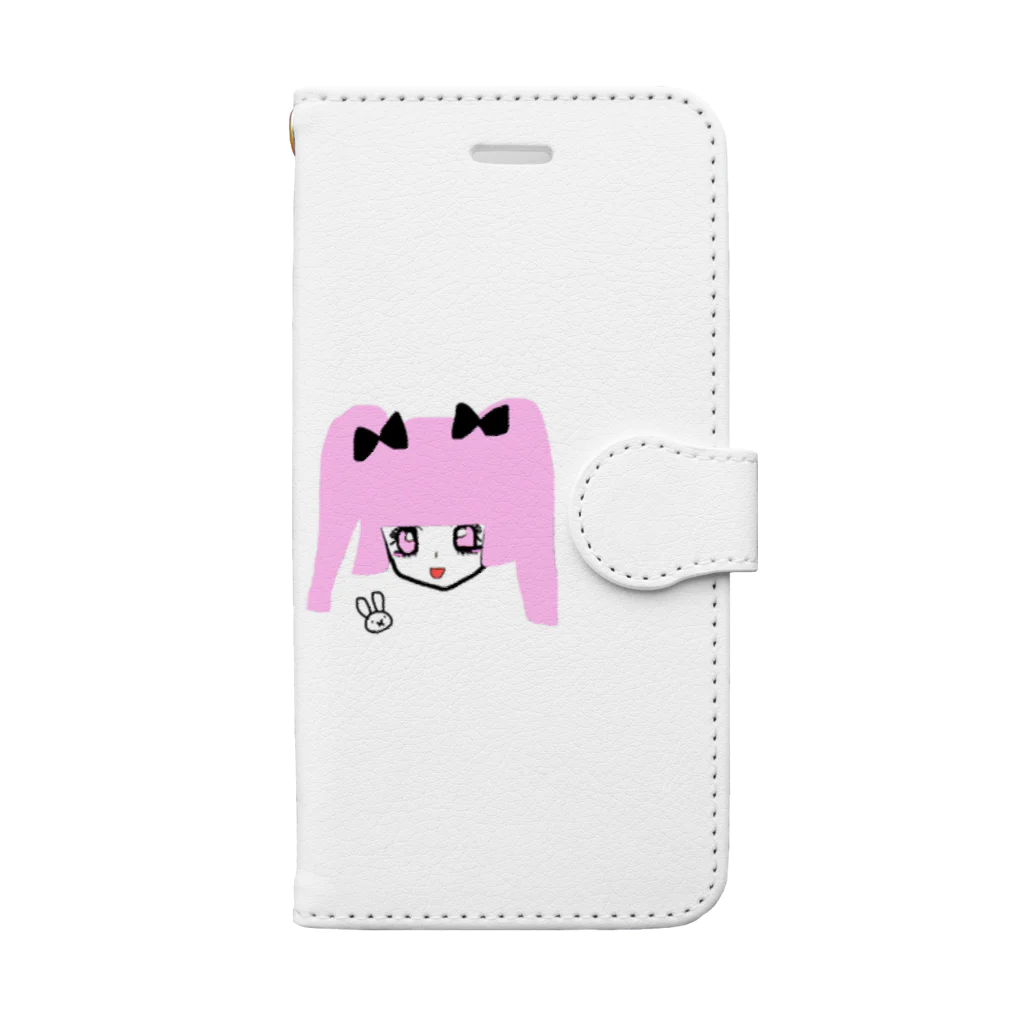 ~夢みるえんじぇる~のゆめかわ姫乃ちゃん。 Book-Style Smartphone Case