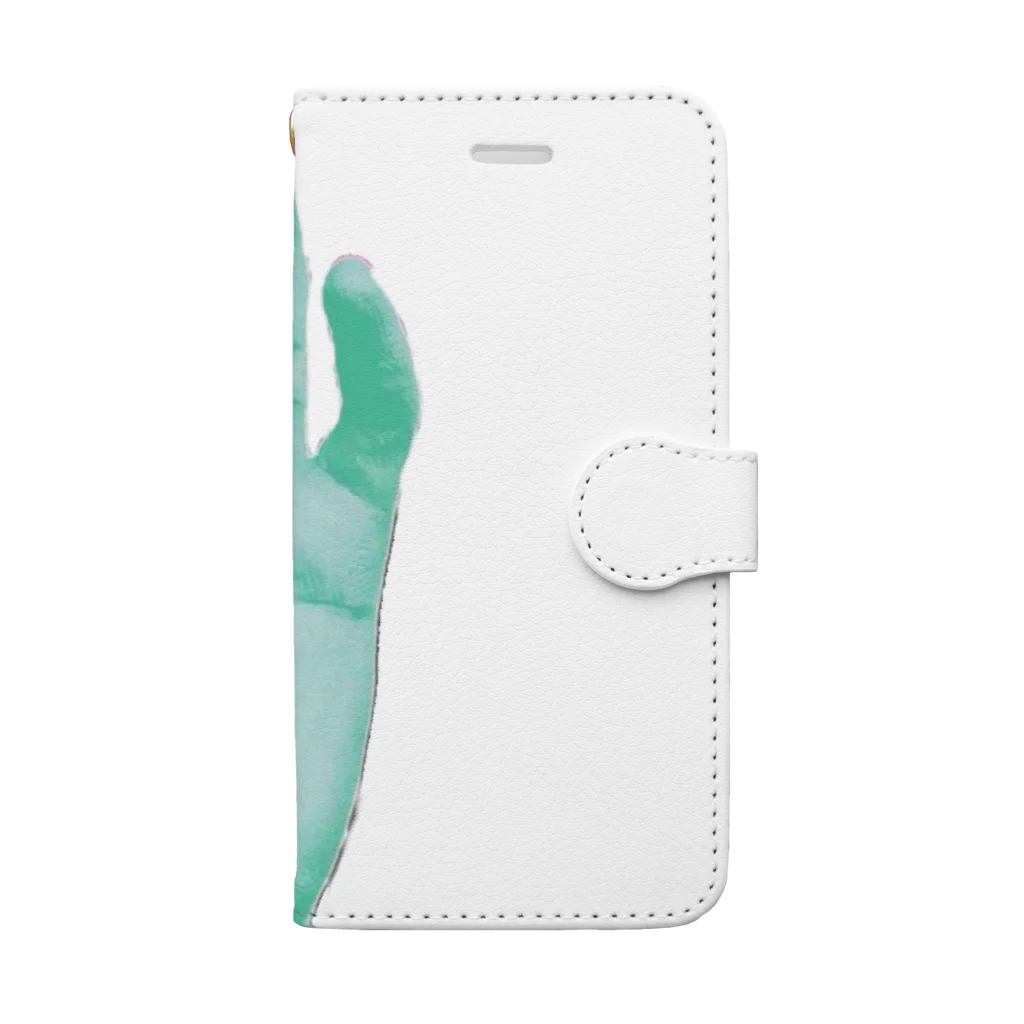 MICHELEの邪眼ポップ Book-Style Smartphone Case