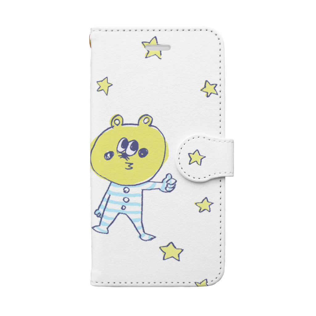 doruboy.の大豆☆まめ太郎 Book-Style Smartphone Case