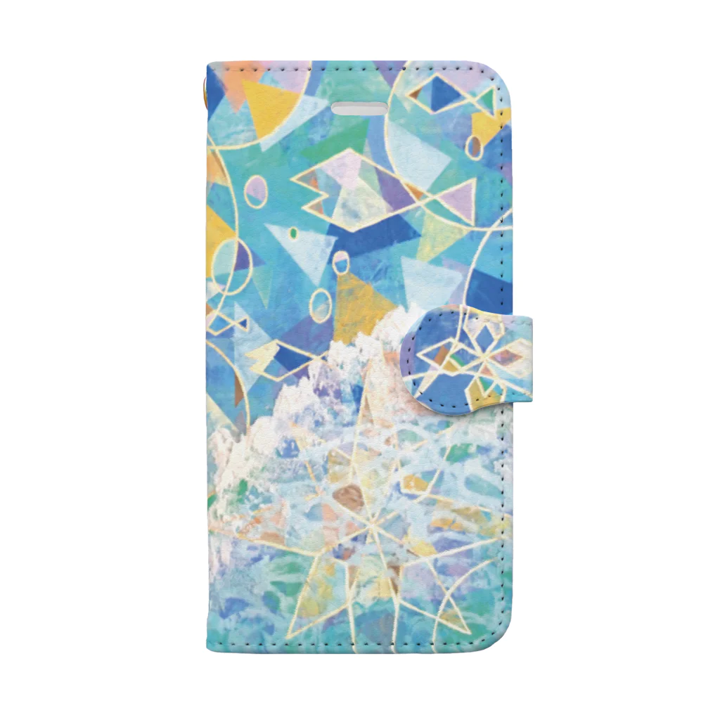 海南百合香-Yurika UnamiのConcerto Marino Book-Style Smartphone Case