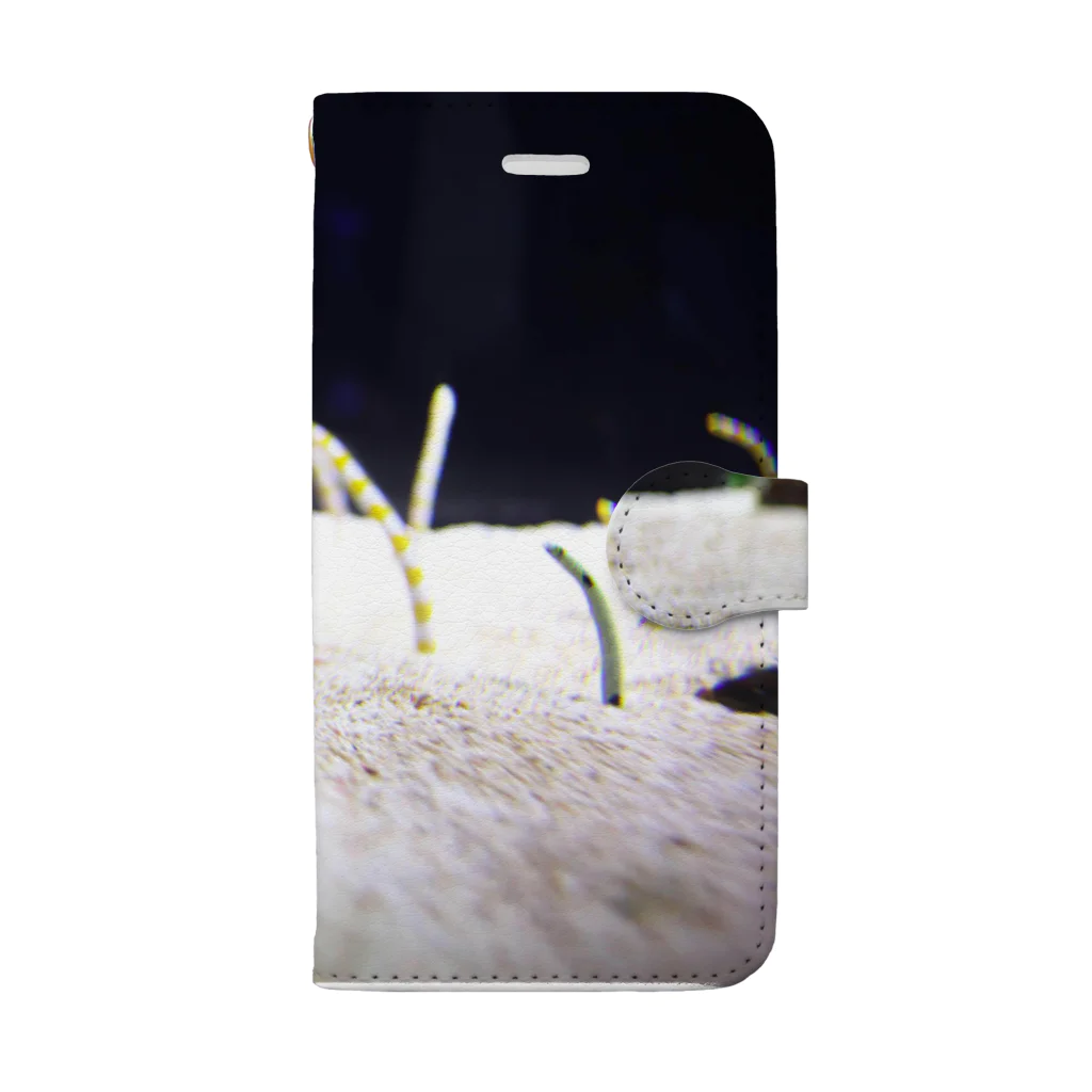 自由騎士のチンアナゴ Book-Style Smartphone Case
