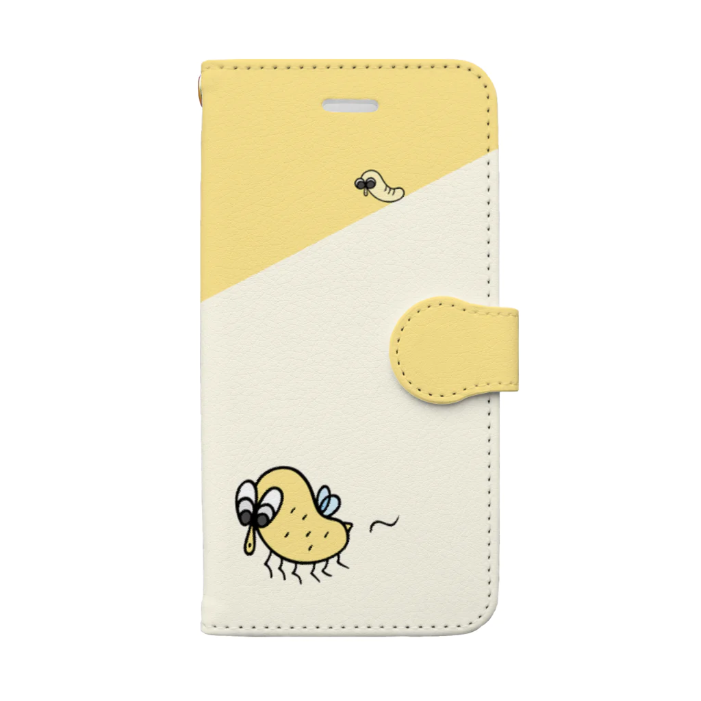 Nayukoの幸運のハエ Book-Style Smartphone Case