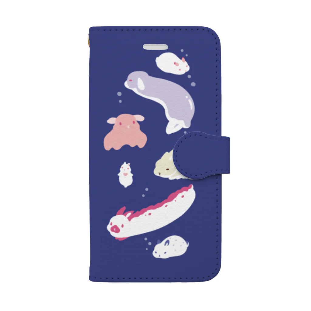 大賀一五の店の海兎 Book-Style Smartphone Case