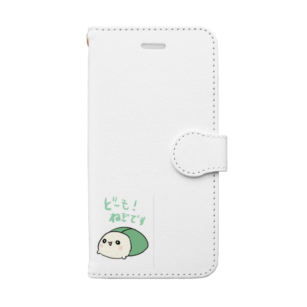 リオアン🐧のなぞの生物 Book-Style Smartphone Case