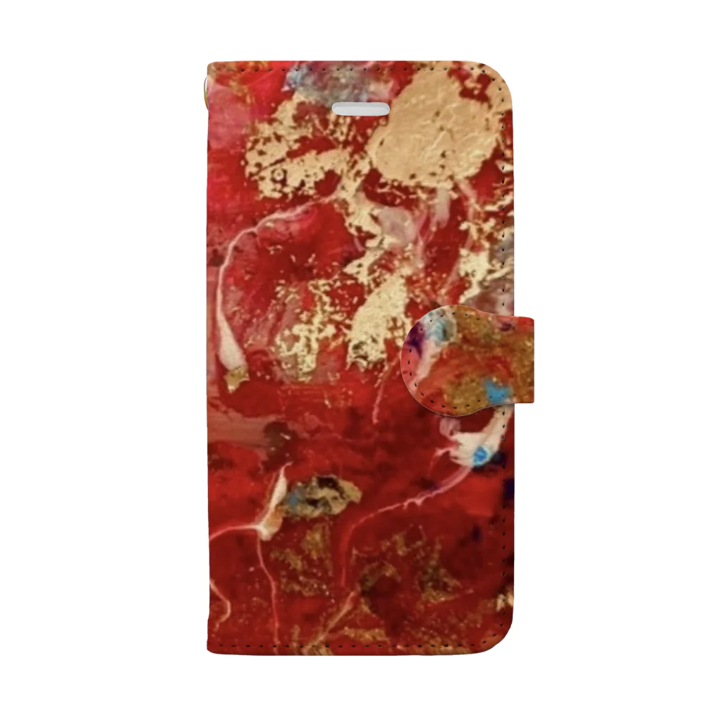 BENの「クリムトの世界」　Marble Book-Style Smartphone Case