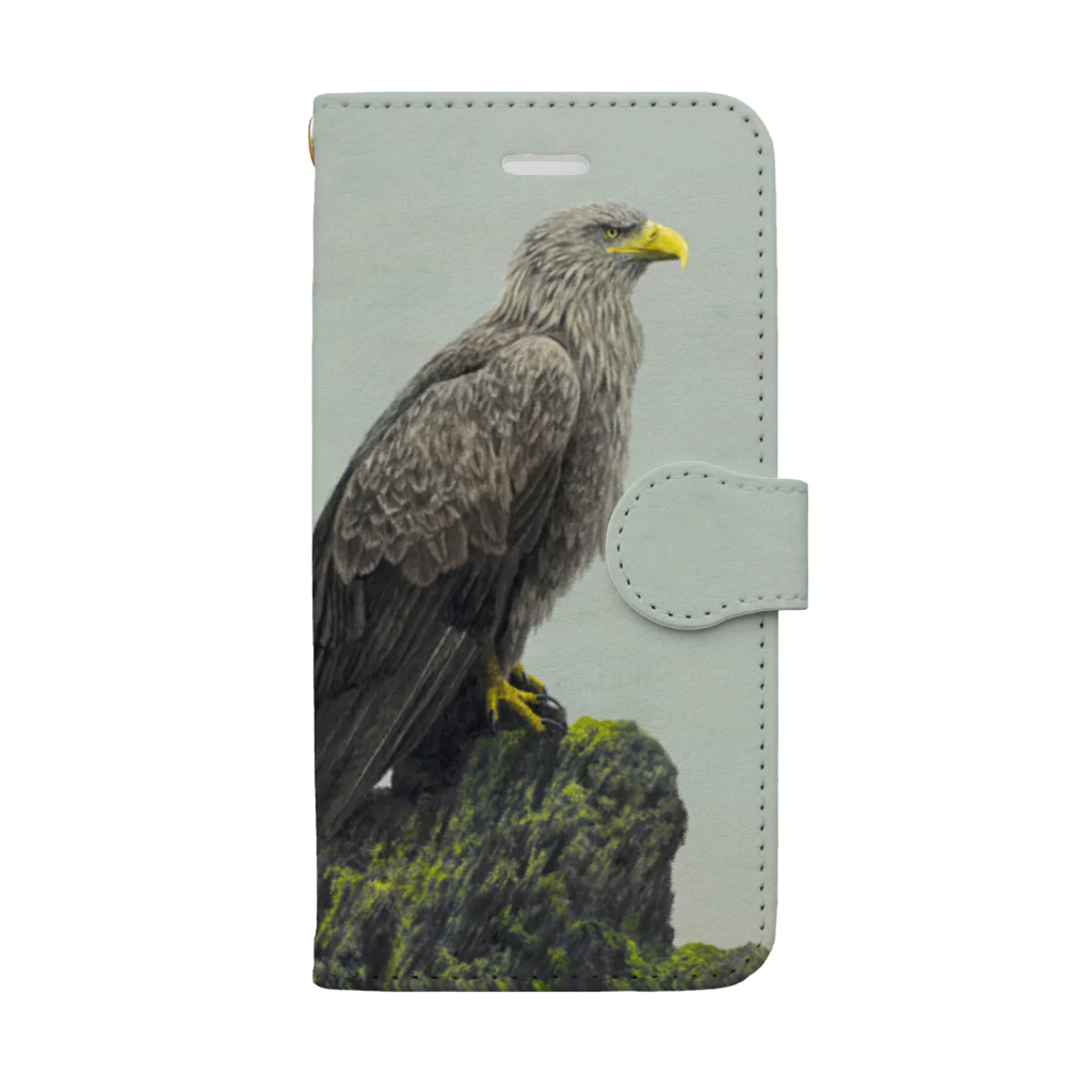 野鳥生活の手帳型 オジロワシ（★寄付） Book-Style Smartphone Case