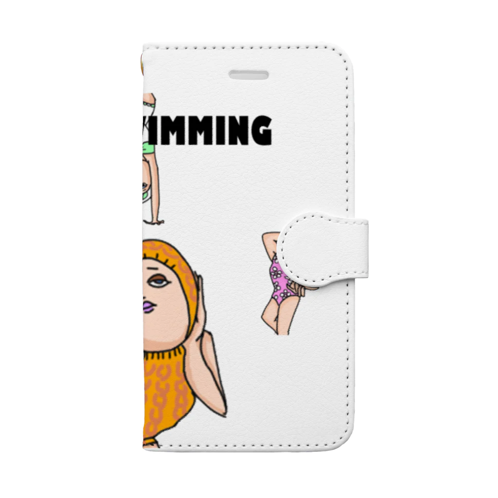 ChangChangTown_BY_Sammyのスイムガールズ携帯ケース Book-Style Smartphone Case