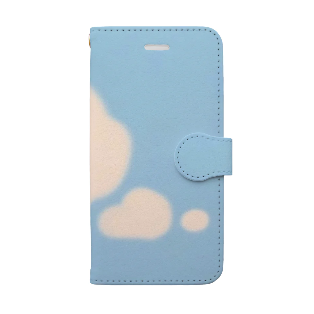 ビション好きなおうちあそびのもくもくビションちゃん Book-Style Smartphone Case