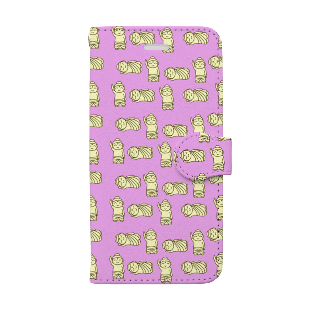 田中ひろみ(usagitv)のほとけさま Book-Style Smartphone Case