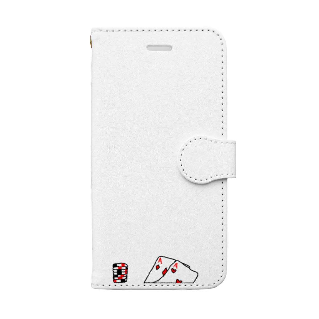 ばつまろんのAA Book-Style Smartphone Case