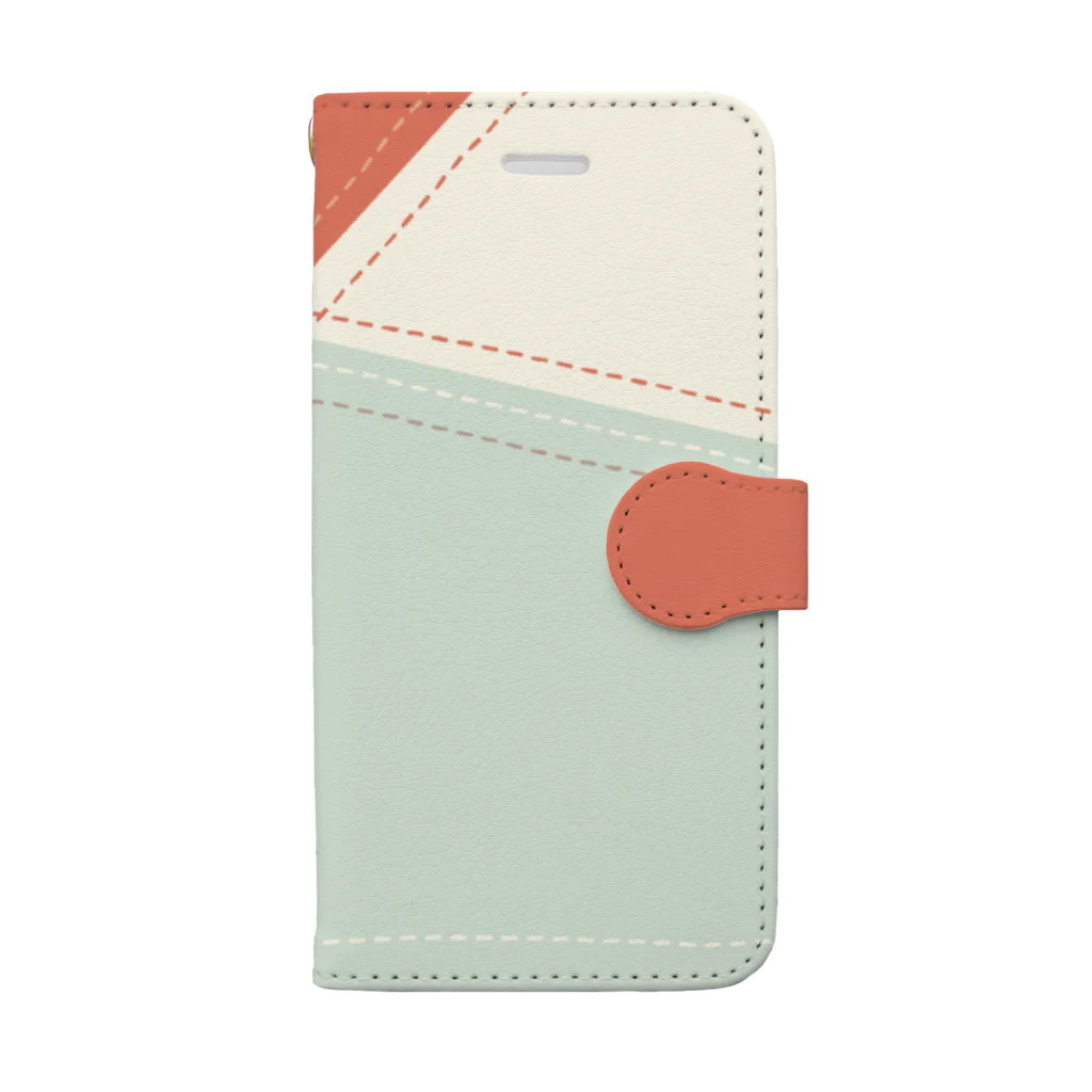 ToiToyのシンプル　カラフル　OR Book-Style Smartphone Case