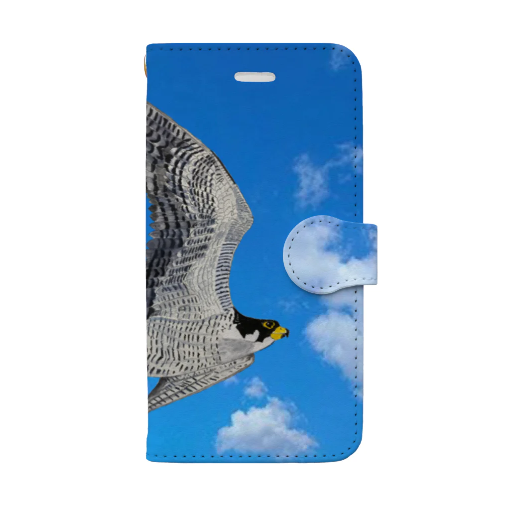 Coshi-Mild-Wildのハヤブサだよぉん🦅 Book-Style Smartphone Case