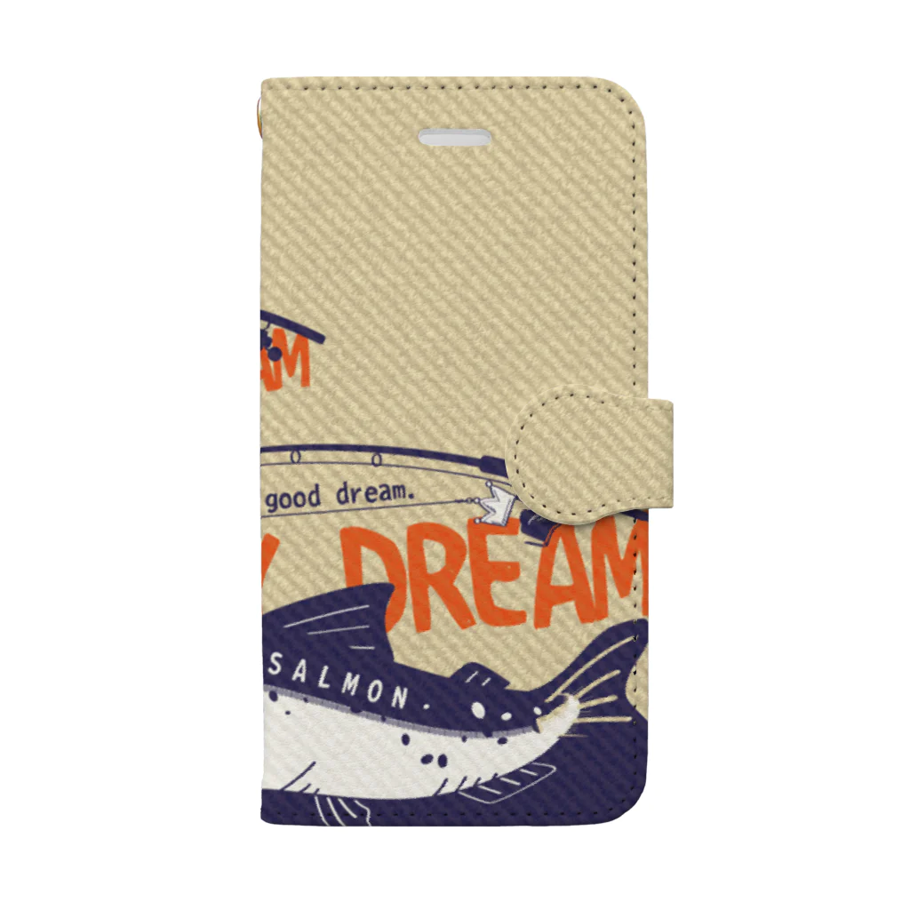 イラスト MONYAAT の CT143　サモタンの夢*bg Book-Style Smartphone Case