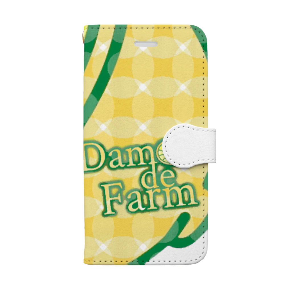 ﾆｼｷｵﾘ🍋CollectionのDamonde New .レモンロゴ2 Book-Style Smartphone Case