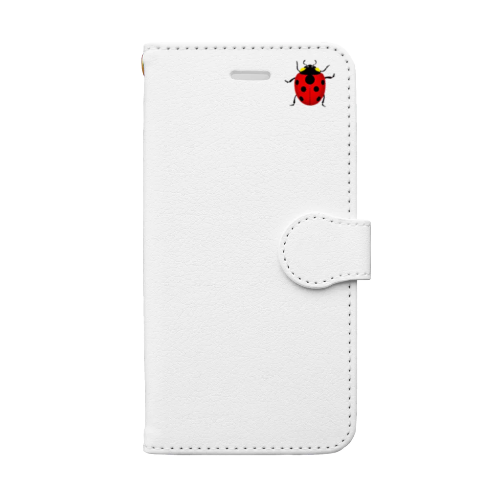 てんとう虫のてんとう虫 Book-Style Smartphone Case