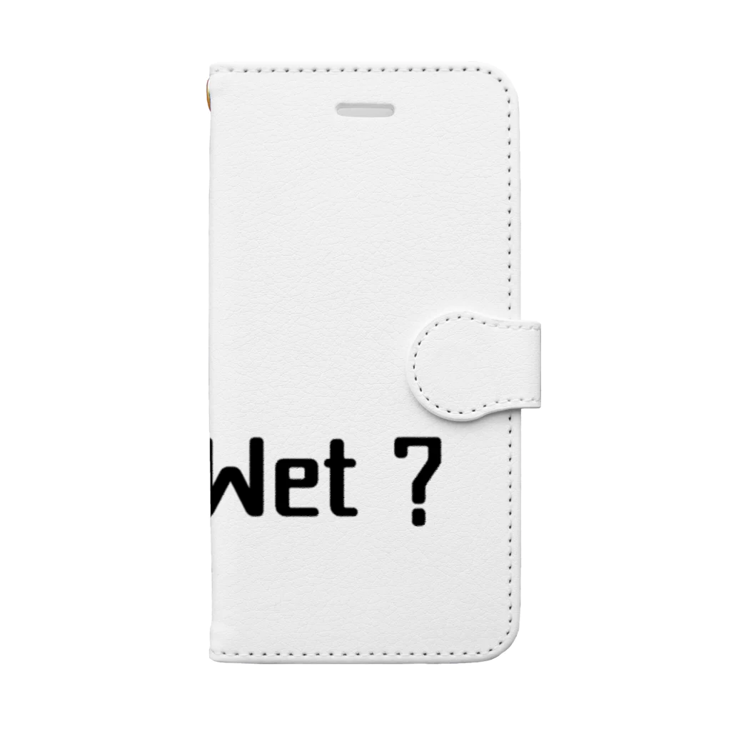 しらいし…Dry or Wet?のDry or Wet ? Book-Style Smartphone Case