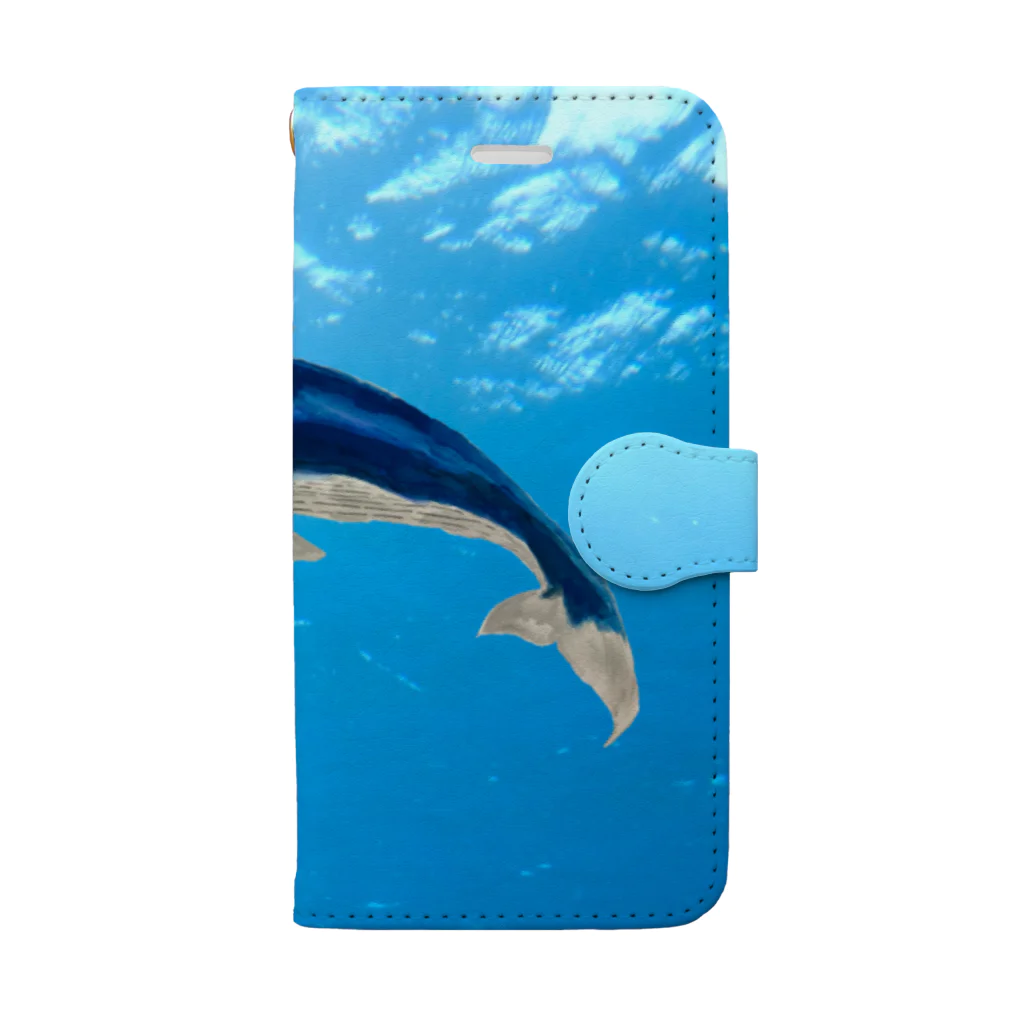 Coshi-Mild-Wildの🐋ザトウクジラだよぉぉん💕 Book-Style Smartphone Case