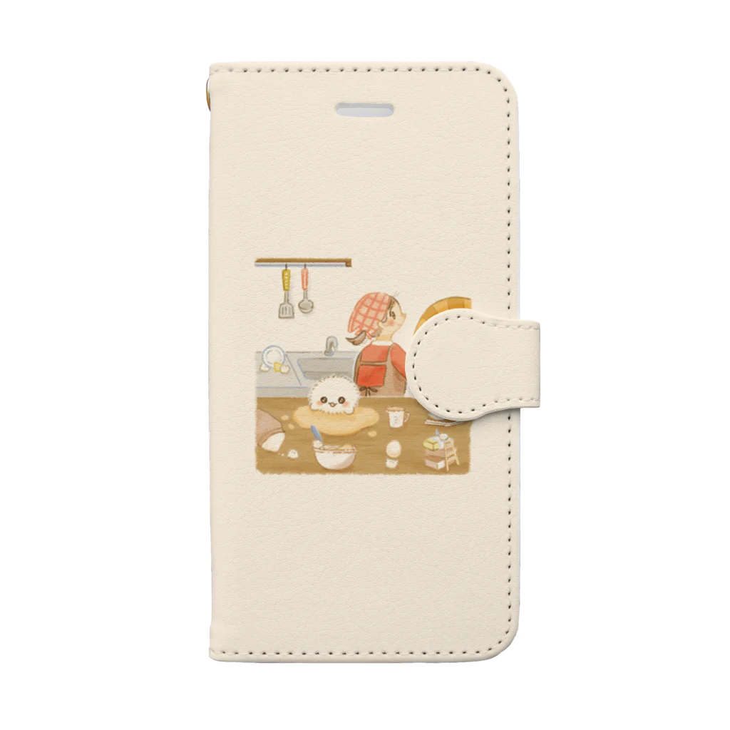 わちのふわのふわ Book-Style Smartphone Case