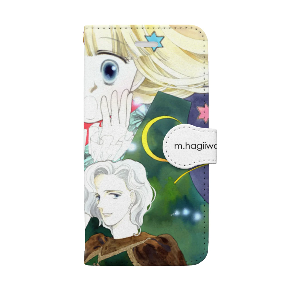 萩岩睦美のグッズショップの手帳型スマホケース　ハロウィンD Book-Style Smartphone Case