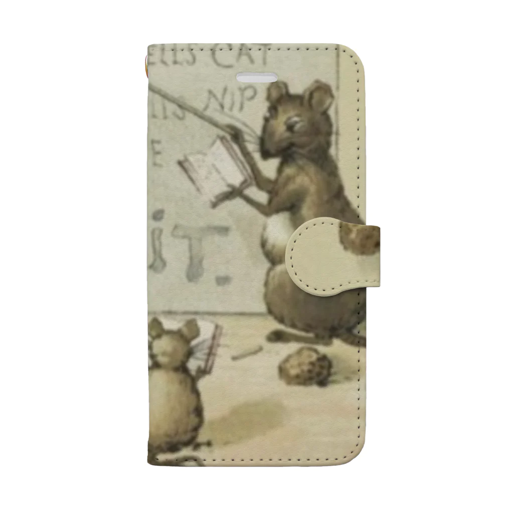 amibaのCat講座 Book-Style Smartphone Case