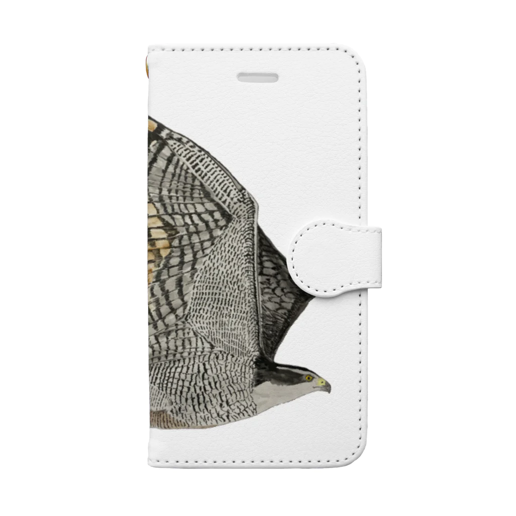 Coshi-Mild-Wildのオオタカ　飛ぶぞ🦅🪶 Book-Style Smartphone Case