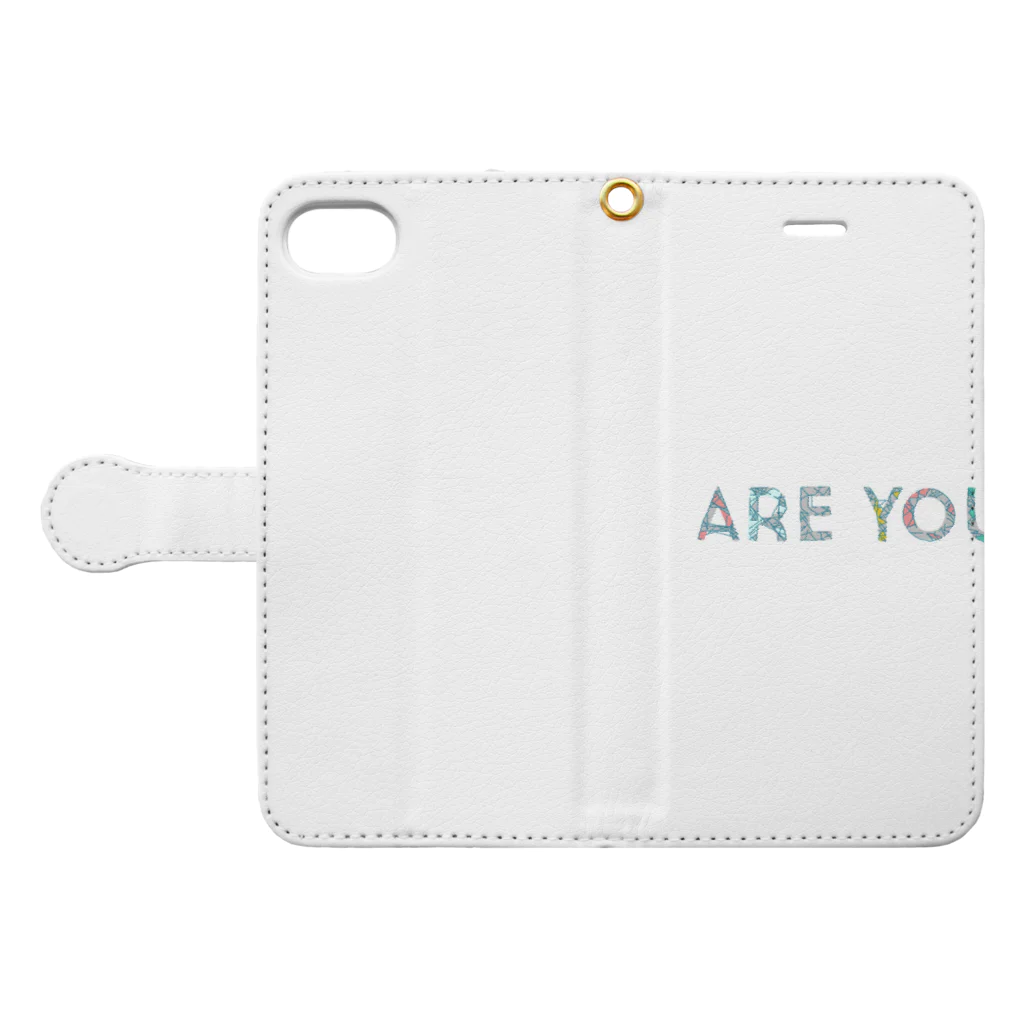 まりん@グラフィックレコーダーのARE YOU Book-Style Smartphone Case:Opened (outside)