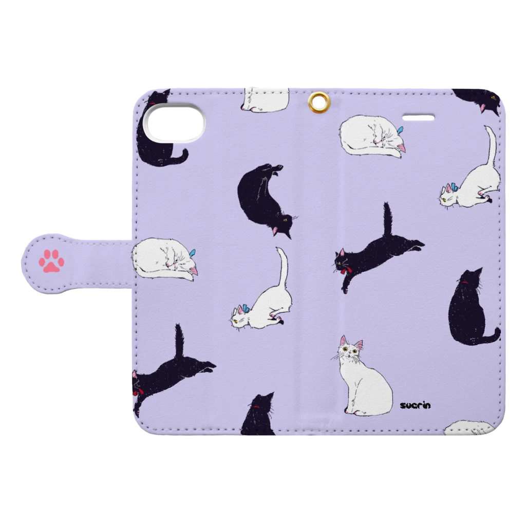 はこねのゆでたまごのsuerin Book-Style Smartphone Case:Opened (outside)