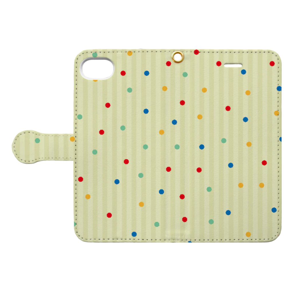 MOYOMOYO モヨモヨのモヨーP133 Book-Style Smartphone Case:Opened (outside)