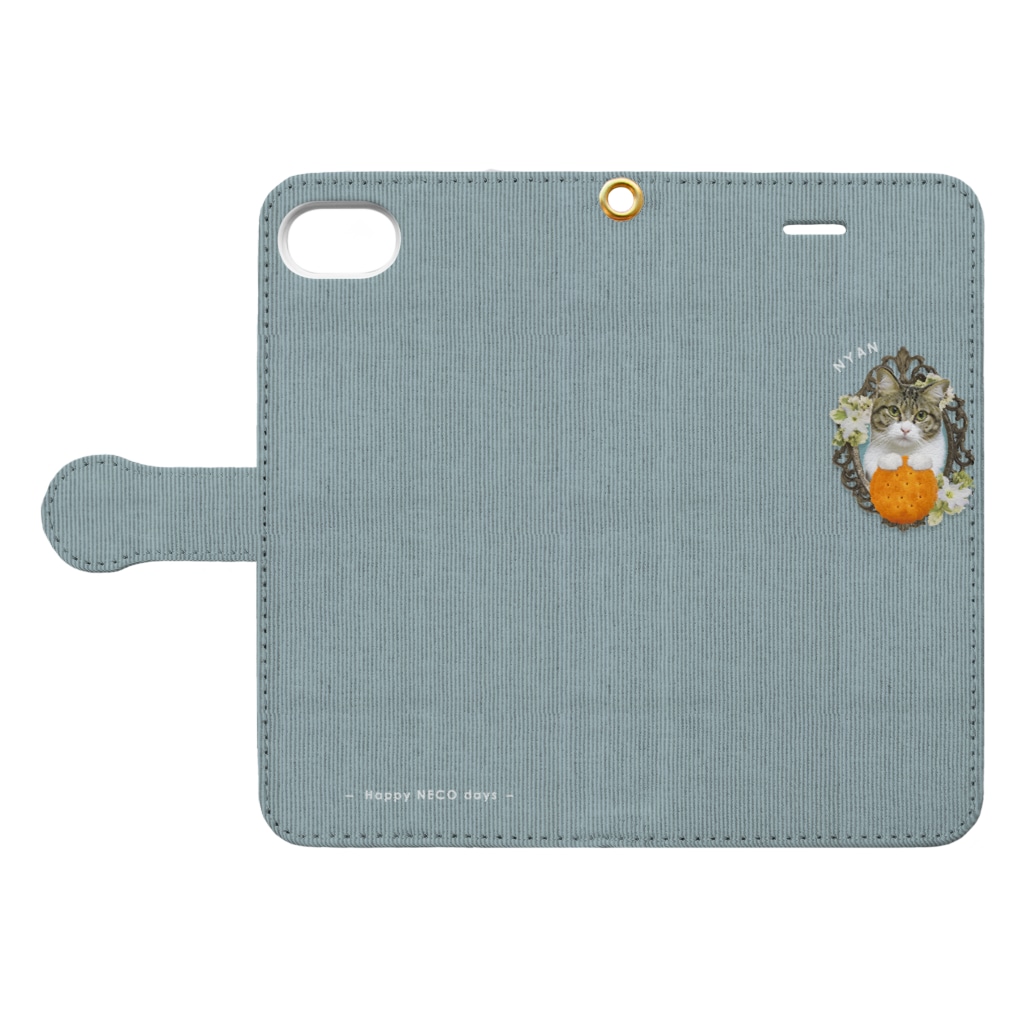 ネコiphoneケース Iphone 6 6s 7 8 Blue Bleuの手帳型スマホケース通販 Suzuri スズリ ネコiphoneケース Iphone 6 6s 7 8 Blue Bleuの手帳型スマホケース通販 Suzuri スズリ