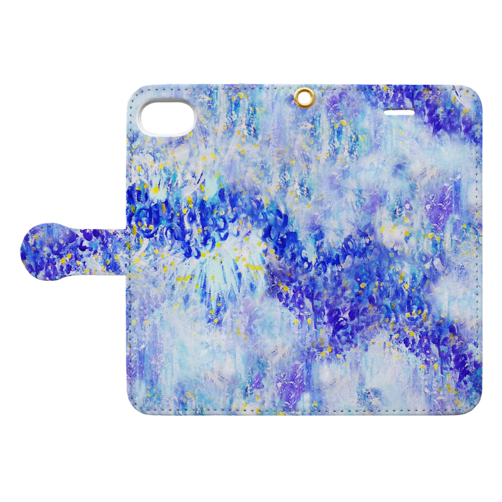 ♡ acco ♡ のmother sea Book-Style Smartphone Case:Opened (outside)