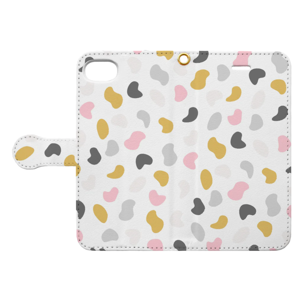 kennosuke-artのkamo#1 Book-Style Smartphone Case:Opened (outside)