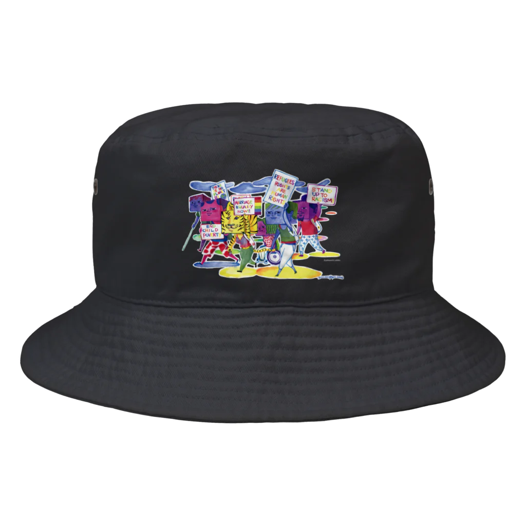 yamamo68musicのRight Bucket Hat