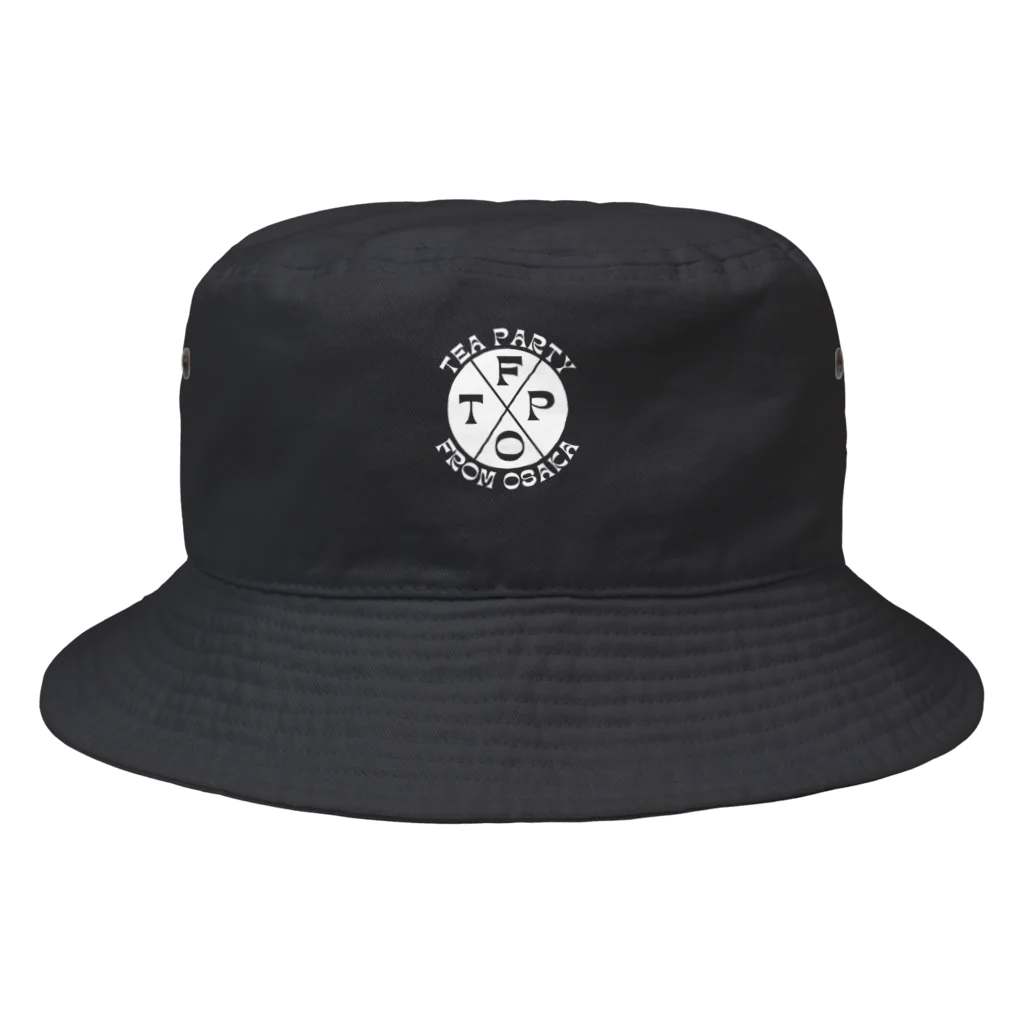 TEA PARTY Dance ShopのT・P・F・O バケットハット Black Bucket Hat