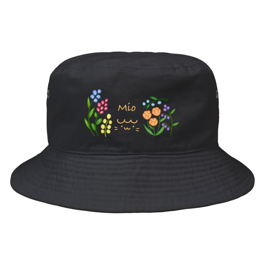 せきれいのみお　花 Bucket Hat