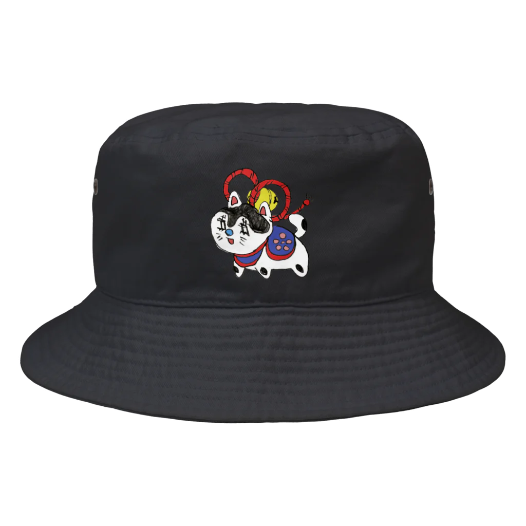 うさぎちゃんアイランドの犬張子ちゃん Bucket Hat