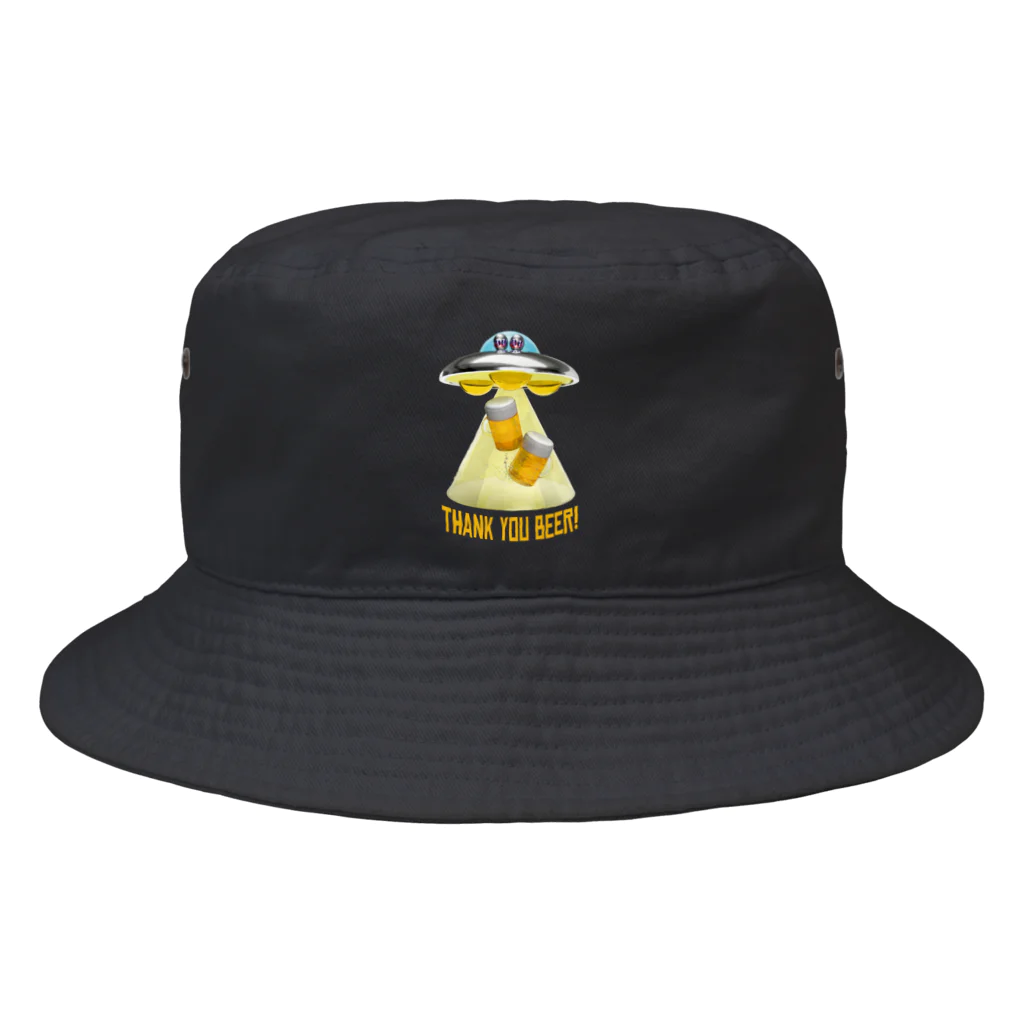 LONESOME TYPE ススのビール泥棒👽🍻👽（飲酒運転ダメ。ゼッタイ。） Bucket Hat