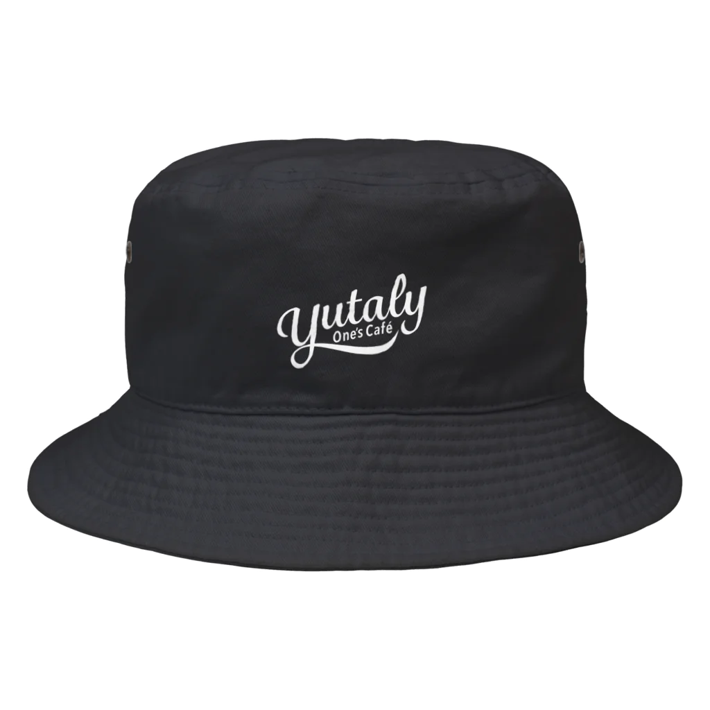 Wave Sun DesignのYutaly One’s Cafe グッズ（ホワイトロゴ） Bucket Hat