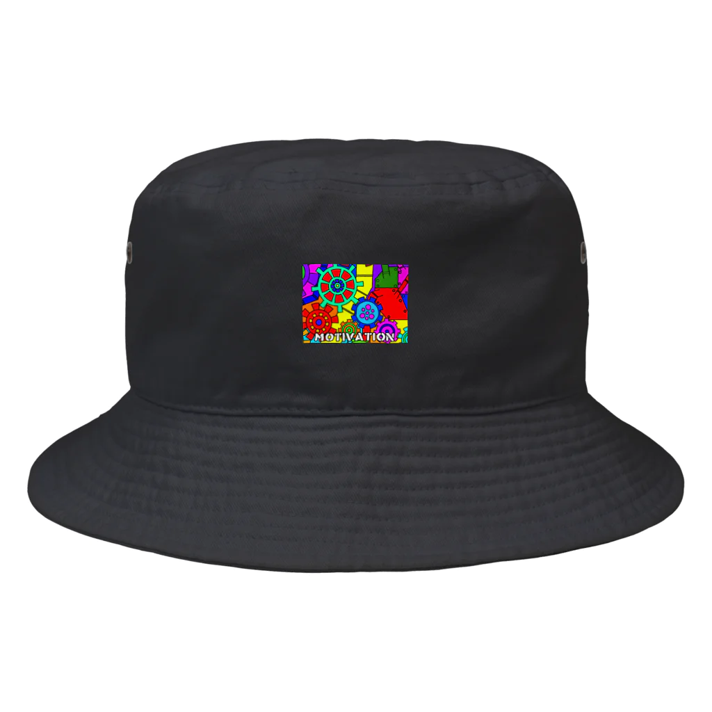 colorfunnyのMOTIVATION Bucket Hat