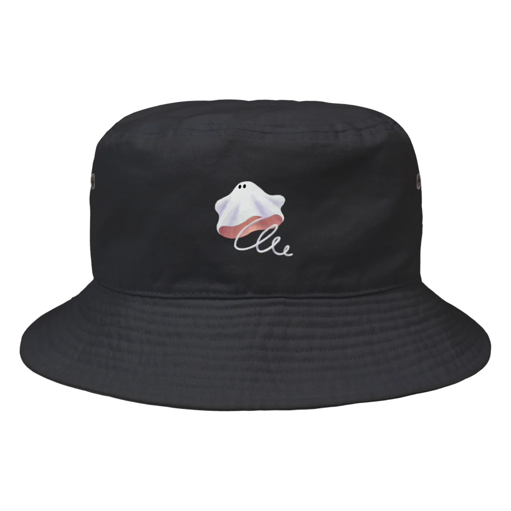 huroshikiのほつれるゴーストB Bucket Hat