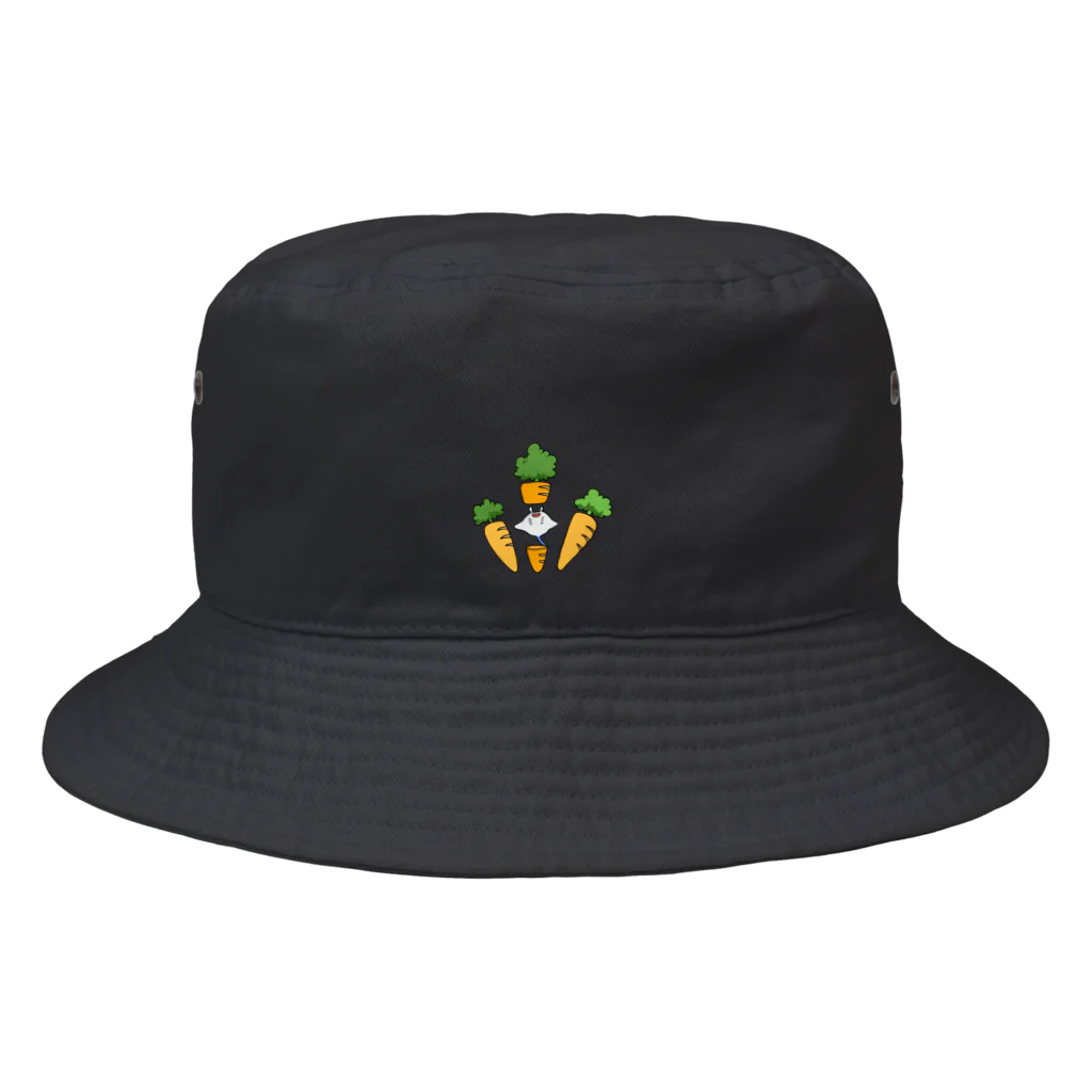 焼林檎のマンタくん(にんじん) Bucket Hat