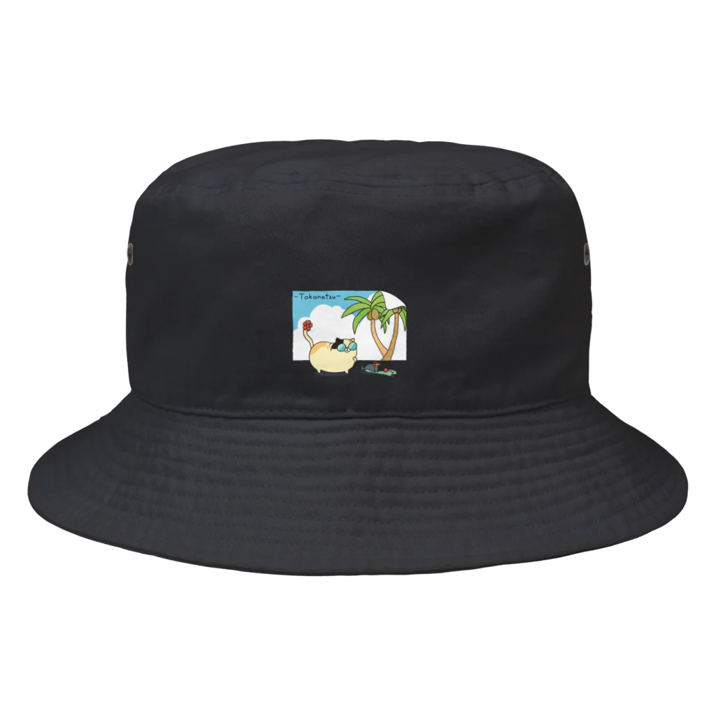 もりもりねこ店のもりもりねこ　-Tokonatsu- Bucket Hat