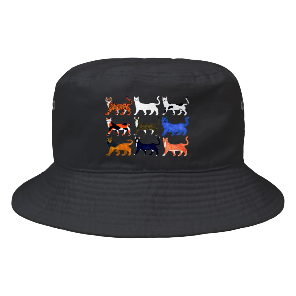 segasworksのネコたち Bucket Hat