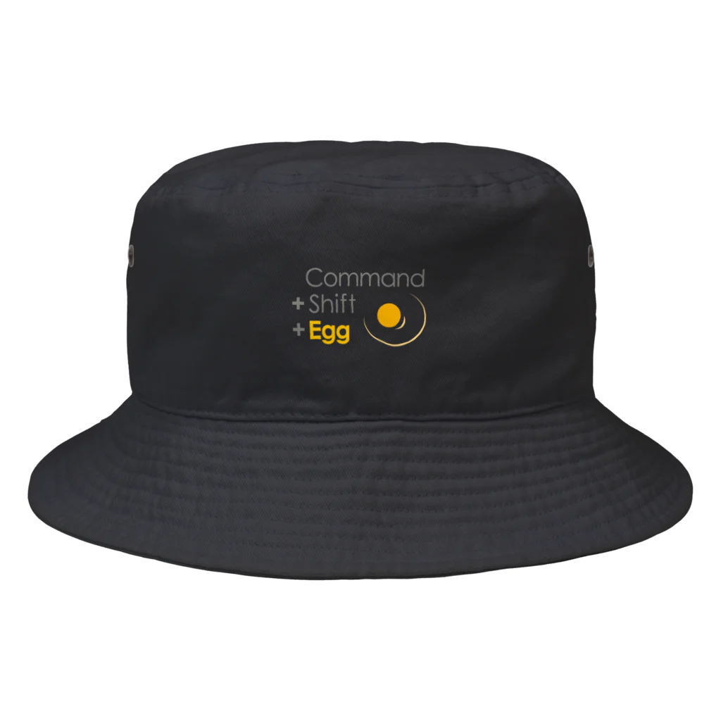 command-shift-eggのコマンドシフトエッグ_1 Bucket Hat