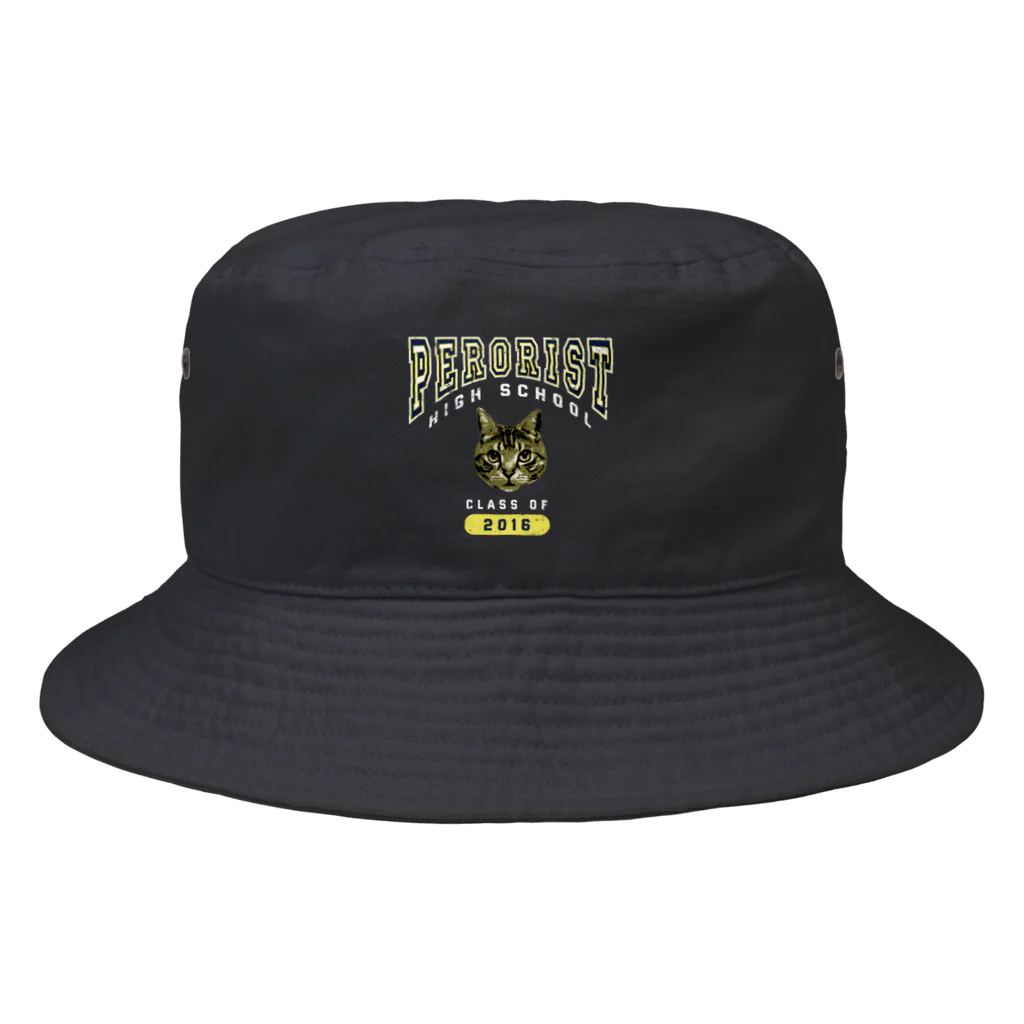 毎日ころりんのPERORISTカレッジロゴ Bucket Hat