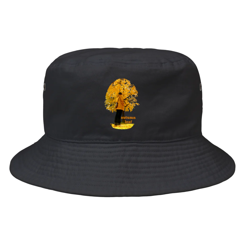 soi hẻm rojiのAutumnLeaf Bucket Hat