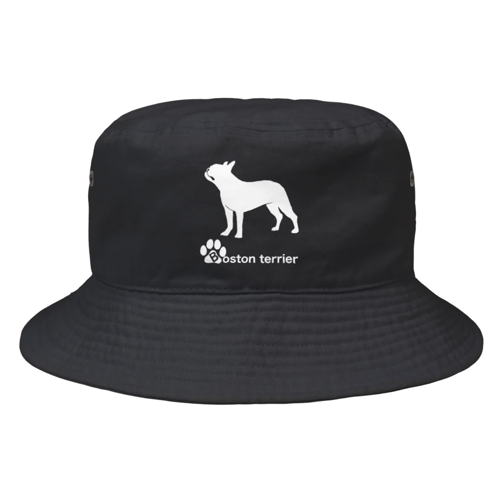 bow and arrow のボストンテリア Bucket Hat