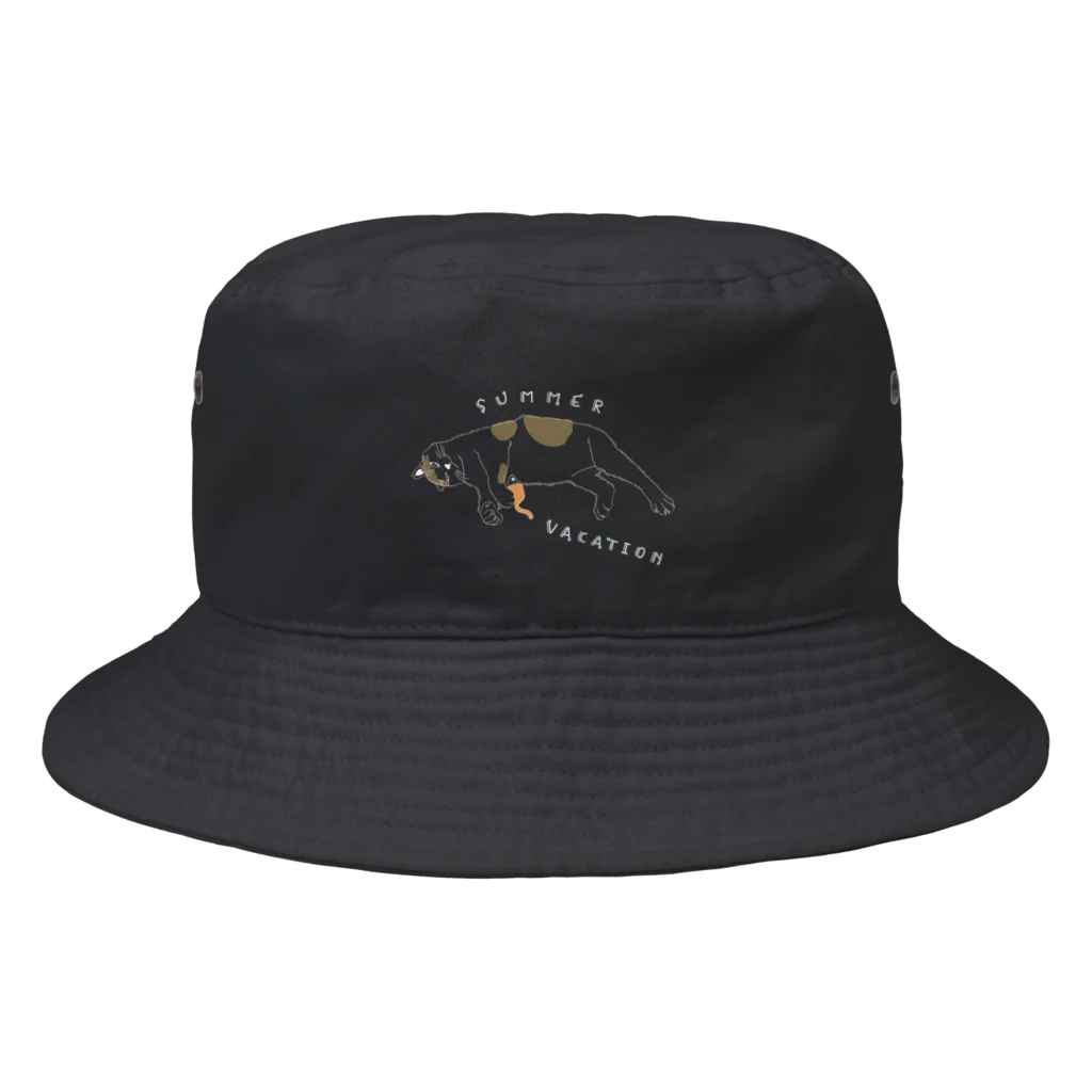 nucottesaicouのサマーバケーション（透過版2） Bucket Hat