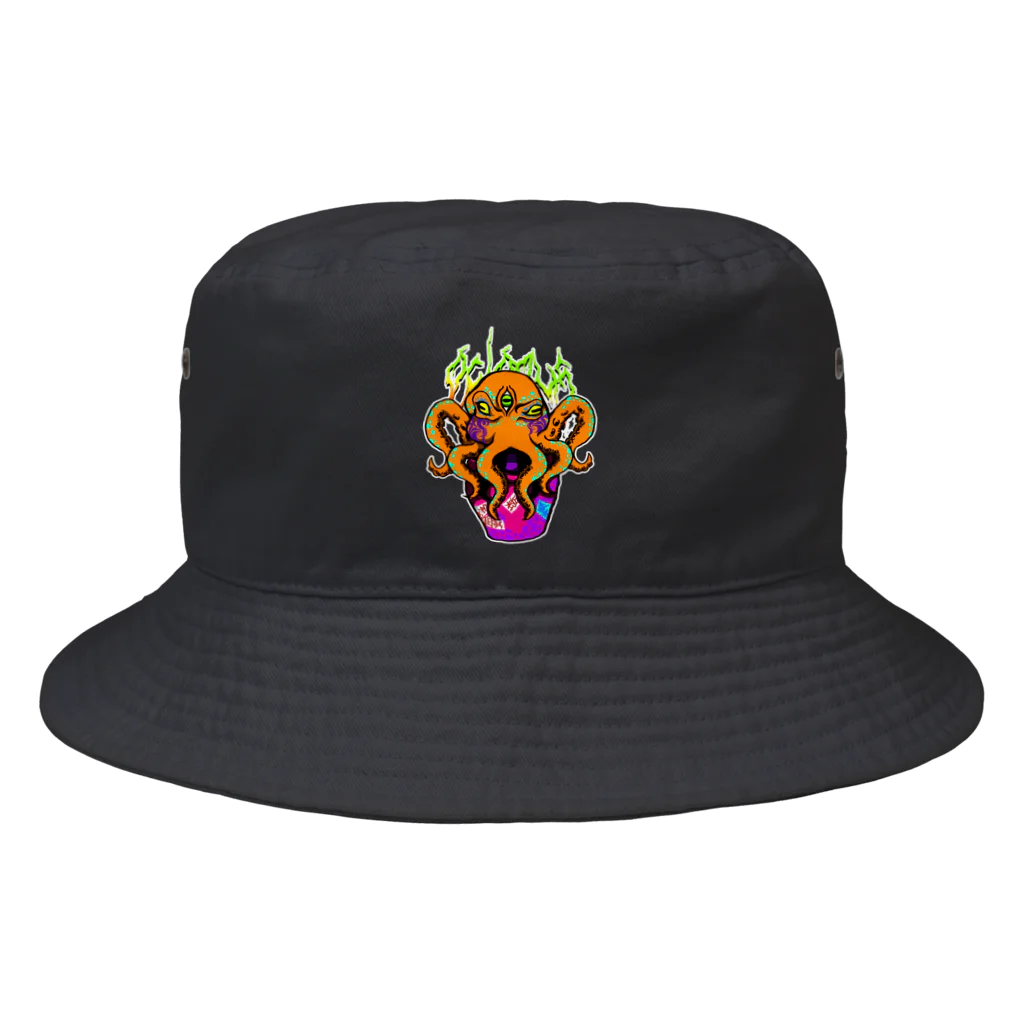 TKGの色彩暴力蛸 Bucket Hat