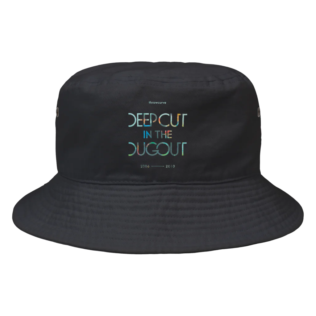 throwcurve（スロウカーヴ）のthrowcurve / DEEP CUT IN THE DUGOUT 2006-2010 Bucket Hat